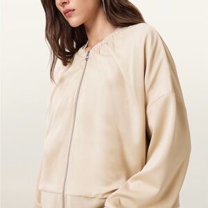 Allsaints MIRRI JERSEY BOMBER JACKET